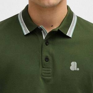 Camisas Casuales para Hombre de Alta Calidad con Diseño de Logotipo, Corte Regular, 100% Fibra de Bambú, Tejido Jersey Transpirable, Manga Corta, Color Sólido - Product Image 6