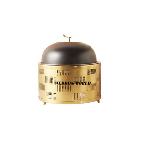 Réchaud à fondue en bois de qualité supérieure, fait à la main, design classique, élégant, nouveau réchaud à nourriture en bois - Product Image 3
