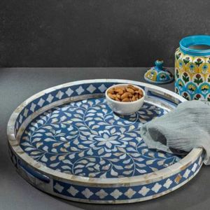 Nueva bandeja de servicio de resina de diseño premium hecha a mano de una sola pieza con calidad y material extra premium a un precio muy asequible - Product Image 5