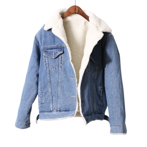 Veste en jean à prix réduit pour les fabricants de vêtements pour femmes, meilleur matériau, logo personnalisé, produit haut de gamme, veste en jean - Product Image 1