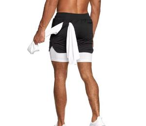 Pantalones Cortos Deportivos de Secado Rápido para Hombre, Transpirables, con Bolsillos, para Gimnasio, Baloncesto, Sublimación, Atléticos - Product Image 6