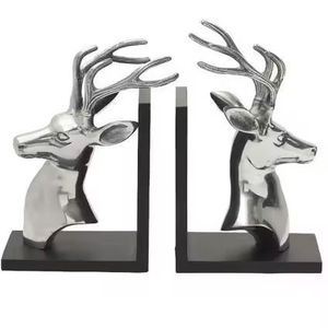 Nouveau porte-livre fini doré en forme d'ananas de conception artisanale de haute qualité pour les écoles de bureau bibliothèque utiliser porte-livre - Product Image 5