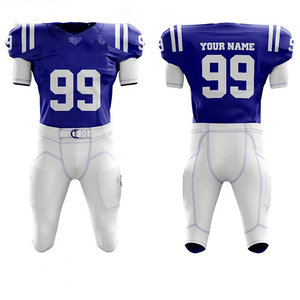 Vente en gros 2025 Uniforme de football américain grande taille pour adultes Short Séchage rapide Mélange de polyester Impression numérique personnalisée Respirant - Product Image 5