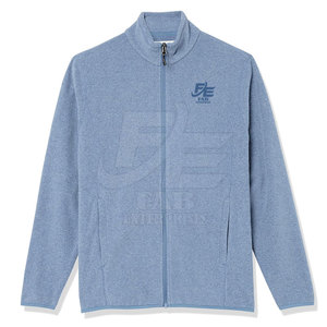 Unique Design High Quality Winter Hooded <b>Fleece</b> Zipper <b>Jacket</b> for Men Eco-Friendly & Breathable OEM Service Available - Product Image 1