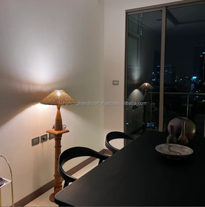 Nouveau DESIGN de table en rotin de Style du milieu du siècle | 100% nouvelle mode écologique fabriquée par l'artisanat Tienphong - Product Image 5