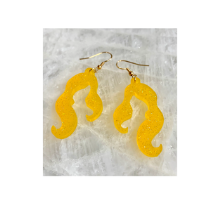 Bijoux fantaisie boucles d'oreilles en résine pour femmes papillon tulipe perle résine boucles d'oreilles ensemble et taille personnalisée - Product Image 4