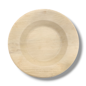 Assiette à pâtes ronde profonde de 9 pouces de qualité supérieure jetable durable version profonde vaisselle en vrac fabricant OEM" - Product Image 2