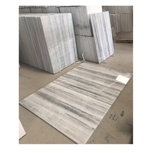 Vietnam naturel ligne blanche océan veine marbre pierre dalles carrelage comptoir tailles personnalisées en gros en vrac - Product Image 2