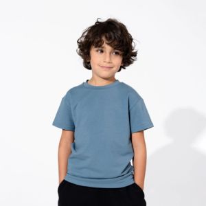 220 GSM 100% Camiseta de algodón para niños Impresión de LOGOTIPO personalizado Ropa para correr para niños Bordado Camisetas personalizadas para ropa de chico - Product Image 6
