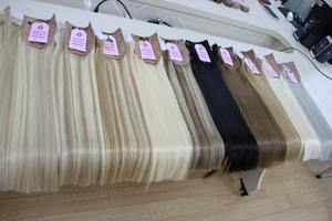 Extensión de paquete de cabello humano de cola de caballo 100% crudo vietnamita Remy Natural proveedor precio al por mayor Clip en - Product Image 5