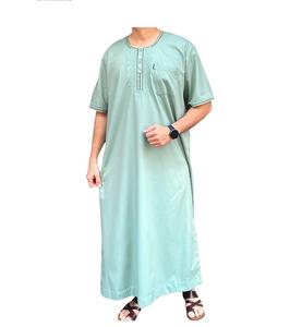 New Modern Style Kuwait <b>Men</b> <b>Thobe</b> Jubbah Best Quality Manufacturer Wholesale Islamic <b>Men</b> Jubbah <b>Thobe</b> - Product Image 4