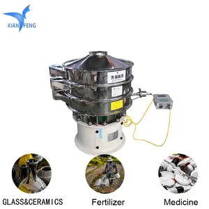 XFC Diameter 1000 Single Layer Stainless Steel Highland Barley Flour Ultrasonic Vibrating Screen Factory Direct Sale