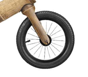 Vélo d'équilibre en bambou de haute qualité pour enfants vélo en bois léger écologique pour les tout-petits développement de l'équilibre et de la motricité - Product Image 6