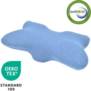 Chất Lượng Cao Không Mùi Bộ Nhớ Bọt Du Lịch Gối Đọc Sách Với Tùy Chỉnh Cổ Hỗ Trợ Ngủ Vải Chất Liệu Massage Gối Giường - Product Image 2