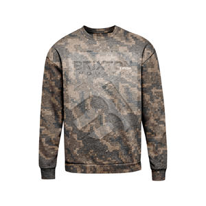 เสื้อสเวตเชิ้ตมีฮู้ดของผู้ชายผ้าฝ้าย100% ออกแบบได้ตามต้องการสำหรับฤดูหนาวพิมพ์ลายดิจิตอลแบบลำลอง - Product Image 1