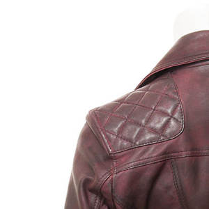 New Latest Arrivals Street Style New Fashion Women Leather Jacket | Top Quality <b>Product</b> Women Leather Jackets For Online Selling - Product Image 6