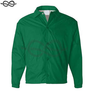 Custom Name Embroidered Adult Unisex Stand Collar Coach's <b>Jacket</b> Personalized Lightweight Water-Resistant Windbreaker - Product Image 3