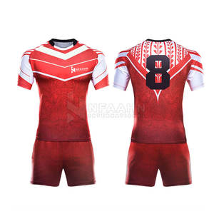 Uniforme de rugby hecho a medida de alta calidad Estilo DE CONJUNTO DE ROPA DE FÚTBOL transpirable de secado rápido - Product Image 3
