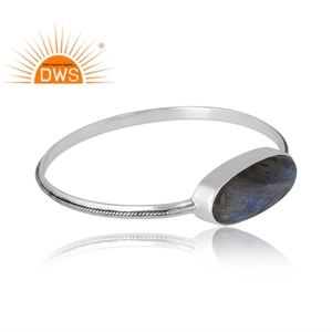 Latest Selling 925 Sterling Silver Natural <b>Labradorite</b> Gemstone <b>Ring</b> Custom Jewelry for Women Gift for Her - Product Image 3