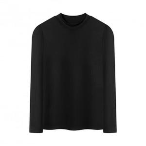 Men's <b>Half</b> High Neck Long <b>Sleeve</b> T-<b>shirt</b> Warm Solid Color T-shirtT-<b>shirt</b> for men - Product Image 1