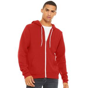 Bella Toile Hommes Polaire Plaine Fermeture Éclair Sweat À Capuche Sécurité Fermeture Éclair À Manches Longues À Capuche - Product Image 6