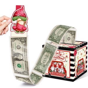 Scatola di <span class=keywords><strong>natale</strong></span> per soldi con <span class=keywords><strong>buon</strong></span> <span class=keywords><strong>natale</strong></span> sacchetti trasparenti per bambini adulti - Product Image 1