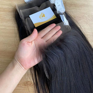 Cheveux vietnamiens bruts de haute qualité HD avec fermeture frontale en dentelle sans colle emballés par paquet - Product Image 5