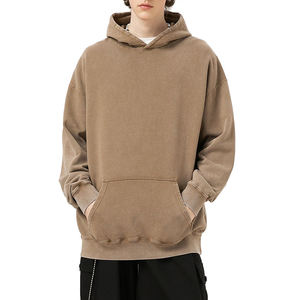 Sudadera con capucha de gran tamaño de algodón pesado para hombre - Product Image 6