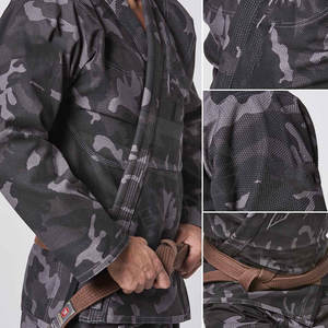 Uniforme de kimono de jiu jitsu sur mesure à bas prix uniforme de jiu jitsu brésilien en tissu de coton de meilleure qualité - Product Image 5