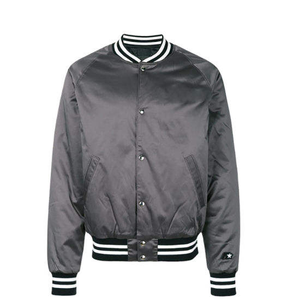 Chaquetas Varsity de Satén para Hombre de Primera Calidad 2025, Hechas a Medida, Cuello Alto, Impermeables, Cortavientos, Ropa de Calle de Invierno - Product Image 4