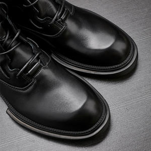 Zapatos Casuales Ligeros con Plantilla Absorbente de Sudor y Estructura Flexible, Zapatos Diarios para Hombre, Zapatos de Cuero - Product Image 3