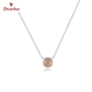 Nouvelle arrivée design de luxe 925 argent sterling naturel noir onyx pierres précieuses pendentif collier bijoux - Product Image 5