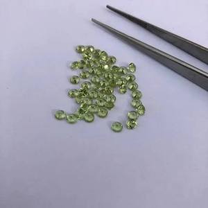 Piedra de Peridoto Natural de 2.75mm, Corte Redondo Facetado, Calibrada, Gema Suelta, Precio de Fábrica, Compre en Línea al Mayorista - Product Image 3