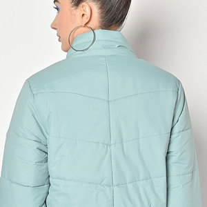 2024เสื้อสเวตเตอร์คอตตอนแบบถักสำหรับสตรีทแวร์เสื้อแจ็กเก็ตขนแกะสีพื้นสำหรับฤดูหนาว - Product Image 6