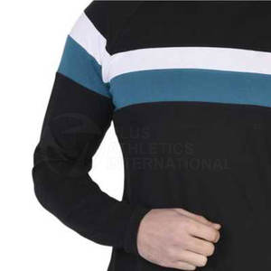 Camisetas personalizadas de algodón pesado para hombre, camiseta de manga larga con cuello redondo, camiseta de manga completa de Fitness personalizada para hombre - Product Image 6