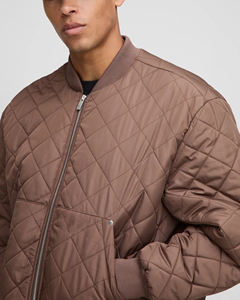 Chaqueta Varsity de Diseño Único para Hombre 2026, con un Solo Botón, 100% Lana, con Capucha, Impermeable, Transpirable, de Corte Holgado, Manga Larga, para Invierno - Product Image 2