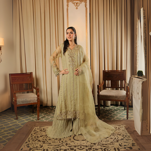 Traje Casual Estilo Indio Pakistaní Salwar Kameez, Vestido de Fiesta Pakistaní, Traje de Algodón Listo para Usar para Mujer, Vestidos Elegantes Cosidos para Mujer - Product Image 1