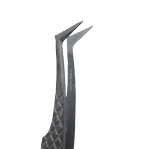 แหนบปลายขนตาพลาสม่าปลายแหลมและเพิ่มวอลลุ่มแหนบสแตนเลสทนทานปรับโลโก้ได้ตามต้องการ - Product Image 4