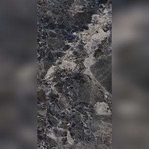 Carrelage en céramique effet pierre noire de luxe, antidérapant, pour salle de bain, cuisine, mur et sol, qualité supérieure - Product Image 6