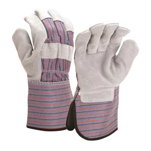 2025 último nuevo diseño Unisex vaca mano dividida guantes de trabajo de cuero guantes de trabajo de seguridad para las manos - Product Image 2