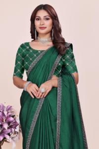 Bollywood indien Designer Showstopper Sari Dernier exclusif de qualité supérieure Saree Blouse Mariage ethnique Superbes femmes à la mode - Product Image 2