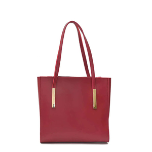 Sac fourre-tout personnalisable de haute qualité pour femmes Sac à main durable en cuir véritable avec deux poignées souples Style quotidien pour femmes - Product Image 4