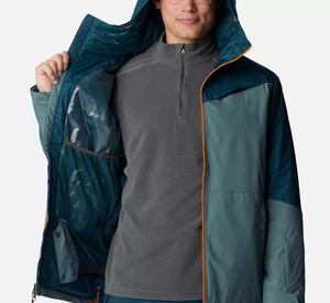 เสื้อแจ็คเก็ตสกีสำหรับผู้ชายแบบมืออาชีพ กันน้ำ ระบายอากาศได้ดี ผลิตจากผ้า Polartec ป้องกันหิมะ กันลม 10000 มม. ออกแบบได้ตามต้องการ - Product Image 5