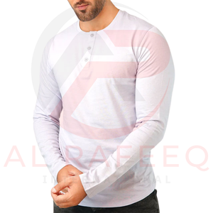 Camisa de algodón de manga larga para hombre con estampado de tendencia superior Camisa de gran tamaño de poliéster de algodón transpirable y de secado rápido - Product Image 5