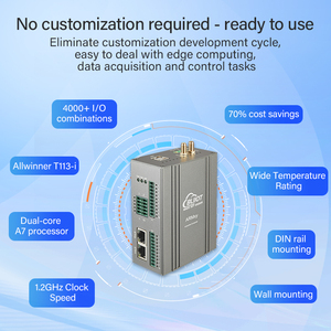 เกตเวย์ประมวลผลขอบแบบอุตสาหกรรม BL330 ALLWINNER T113-i Dual Core Processor พอร์ตอีเธอร์เน็ตกิกะบิต<span class=keywords><strong>3</strong></span>พอร์ตสำหรับโรงงานอัจฉริยะ - Product Image 4