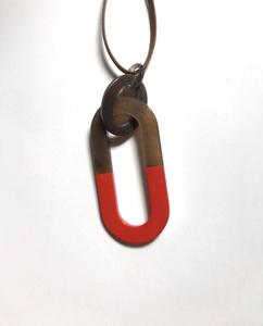 Collier pendentif en corne de buffle, bijoux tribaux naturels et durables pour femmes, haute qualité - Product Image 6