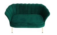 Moderner Samts toff Luxus Chaise Freizeit Sofa Lounge Moderner Arm Sofa Stuhl Wohnzimmer Sessel