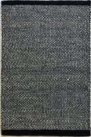 Tapis en laine tissé à la main par un designer, antidérapant, moderne, noué à la main, élégant, en fil de couleur naturelle, texture épaisse, tissage plat, pour intérieur