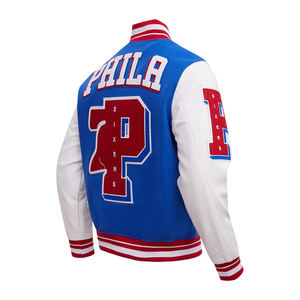 Chaqueta de Béisbol Universitaria Personalizada al por Mayor con Bordado Chenille, Doble Botonadura, Estilo Vintage, Unisex, Precio al por Mayor, Envío Rápido - Product Image 4