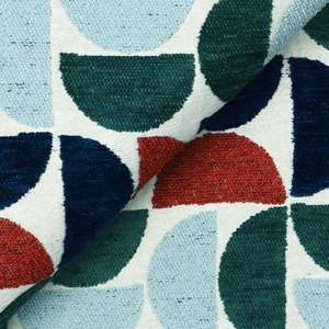 Tela de poliéster de alta calidad con textura de terciopelo para muebles, tapicería suave de poliéster, tela tejida para sofá, jacquard bordado de peso medio. - Product Image 2